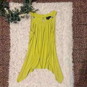 Frank Lyman Design Vibrant Yellow Sleeveless Top